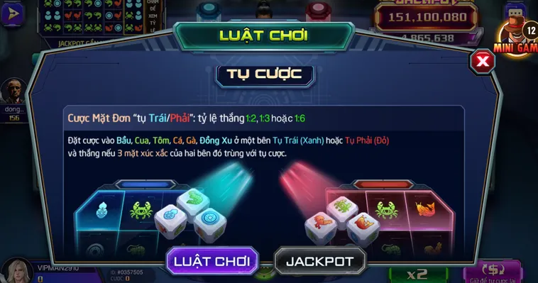 Hướng Dẫn Chơi Bầu Cua CyberX Tại BomWin Đầy Đủ Chi Tiết