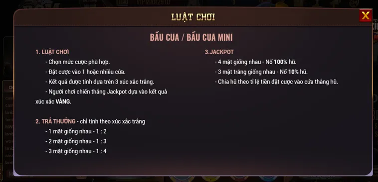 Chinh Phục Đam Mê Cùng Mini Bầu Cua Tại BomWin Với Tỷ Lệ Kèo Hấp Dẫn